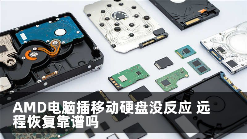 AMD电脑插移动硬盘没反应 远程恢复靠谱吗