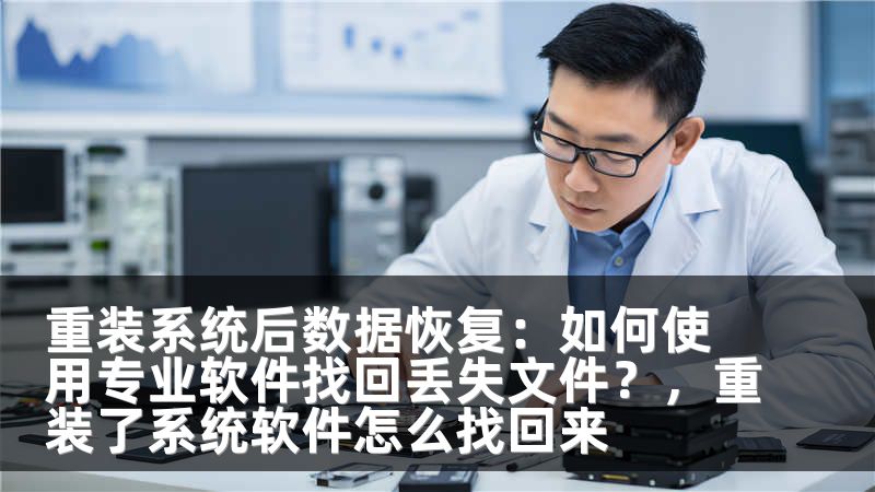 重装系统后数据恢复：如何使用专业软件找回丢失文件？，重装了系统软件怎么找回来