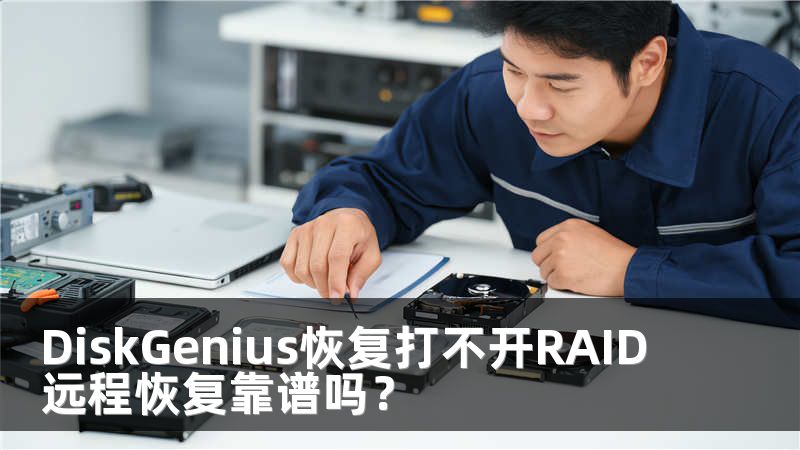DiskGenius恢复打不开RAID远程恢复靠谱吗？