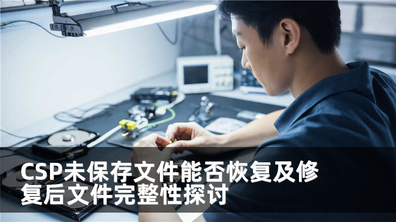 CSP未保存文件能否恢复及修复后文件完整性探讨