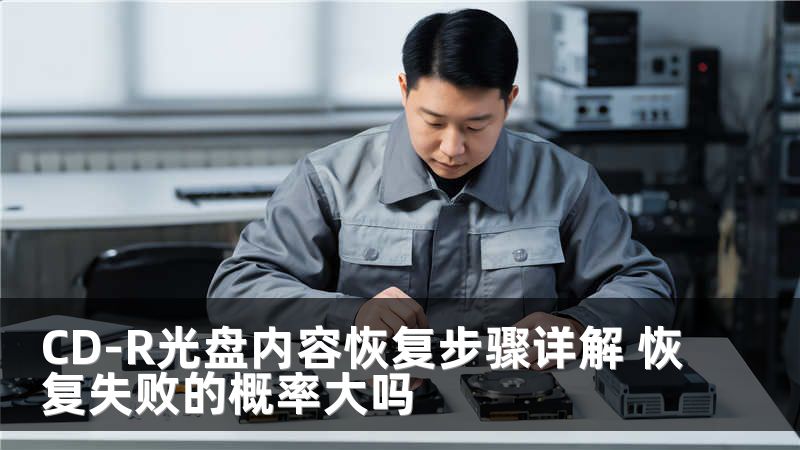 CD-R光盘内容恢复步骤详解 恢复失败的概率大吗