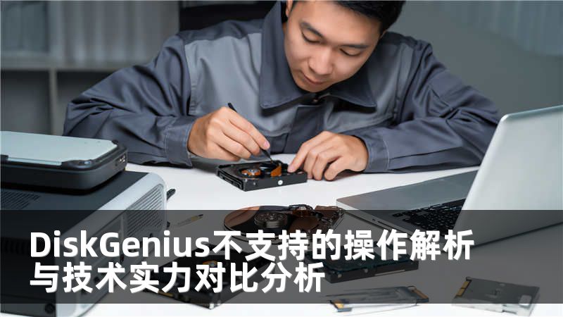 DiskGenius不支持的操作解析与技术实力对比分析