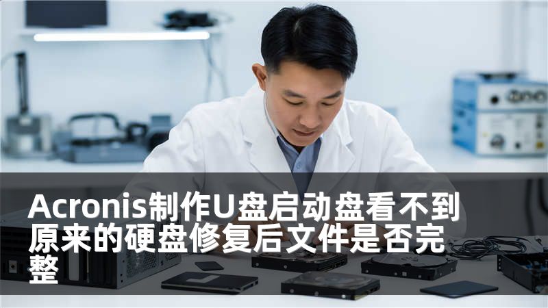 Acronis制作U盘启动盘看不到原来的硬盘修复后文件是否完整