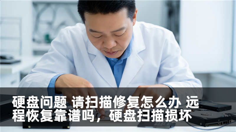 硬盘问题 请扫描修复怎么办 远程恢复靠谱吗，硬盘扫描损坏