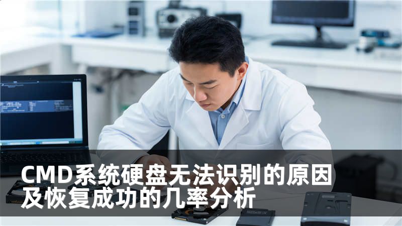 CMD系统硬盘无法识别的原因及恢复成功的几率分析