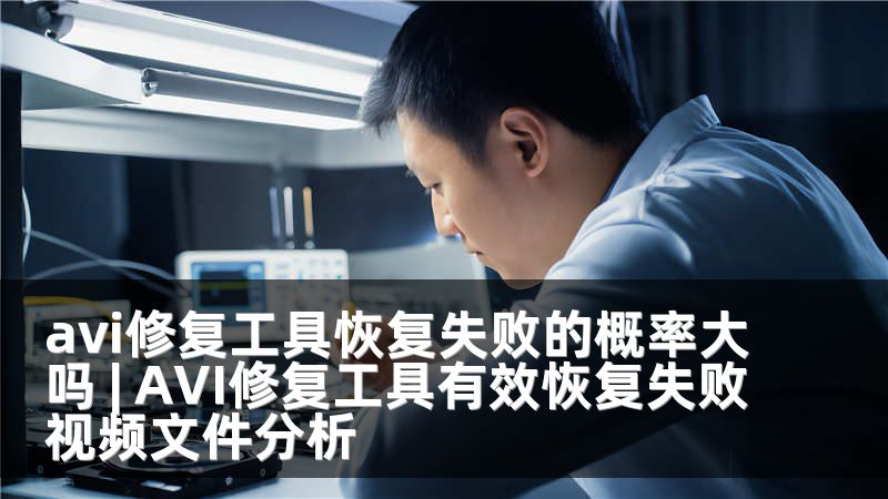 avi修复工具恢复失败的概率大吗 | AVI修复工具有效恢复失败视频文件分析