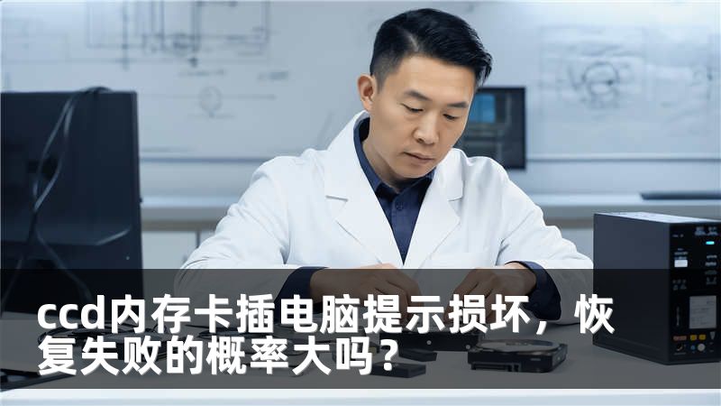 ccd内存卡插电脑提示损坏，恢复失败的概率大吗？