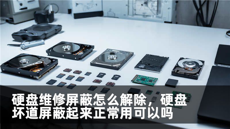 硬盘维修屏蔽怎么解除，硬盘坏道屏蔽起来正常用可以吗