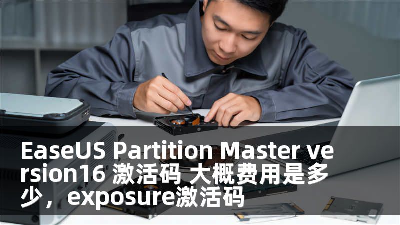 EaseUS Partition Master version16 激活码 大概费用是多少，exposure激活码