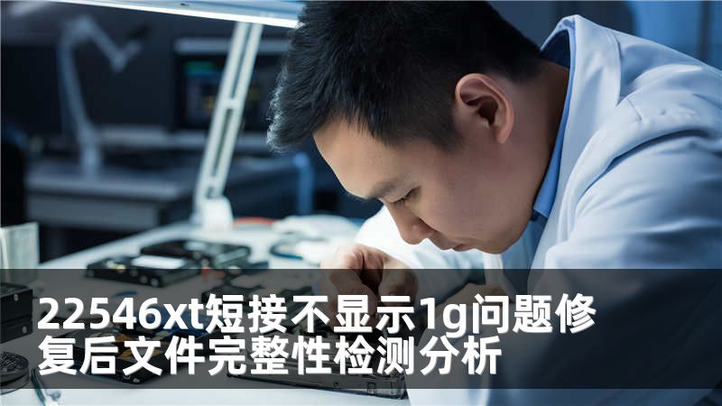 22546xt短接不显示1g问题修复后文件完整性检测分析