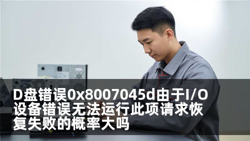D盘错误0x8007045d由于I/O设备错误无法运行此项请求恢复失败的概率大吗