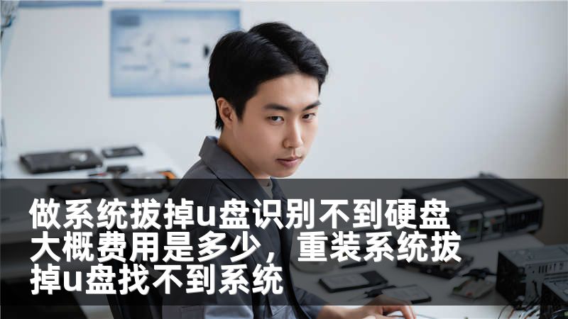 做系统拔掉u盘识别不到硬盘 大概费用是多少，重装系统拔掉u盘找不到系统