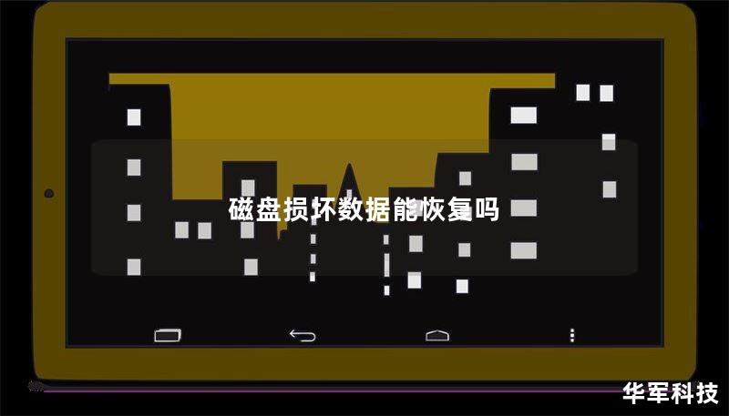 磁盘损坏数据能恢复吗