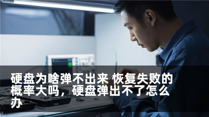 硬盘为啥弹不出来 恢复失败的概率大吗，硬盘弹出不了怎么办