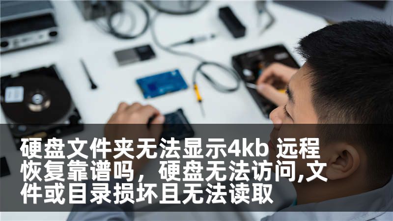 硬盘文件夹无法显示4kb 远程恢复靠谱吗，硬盘无法访问,文件或目录损坏且无法读取