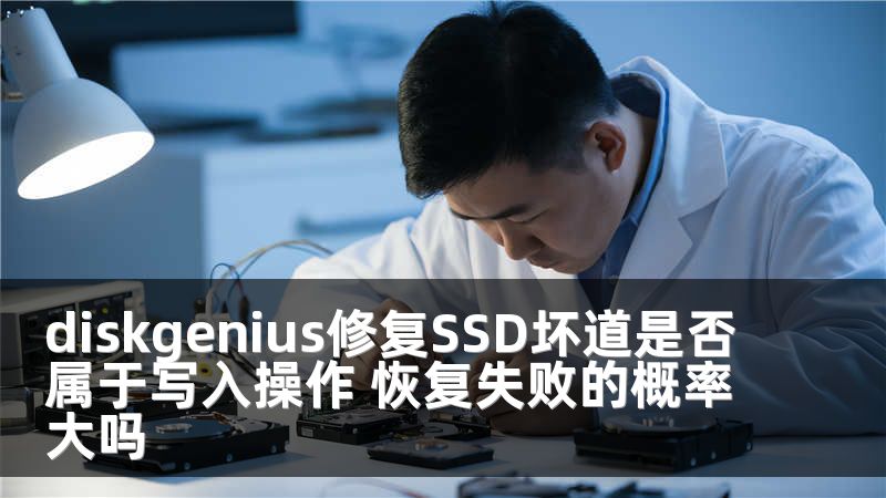 diskgenius修复SSD坏道是否属于写入操作 恢复失败的概率大吗