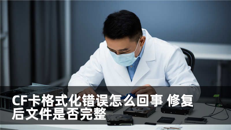 CF卡格式化错误怎么回事 修复后文件是否完整