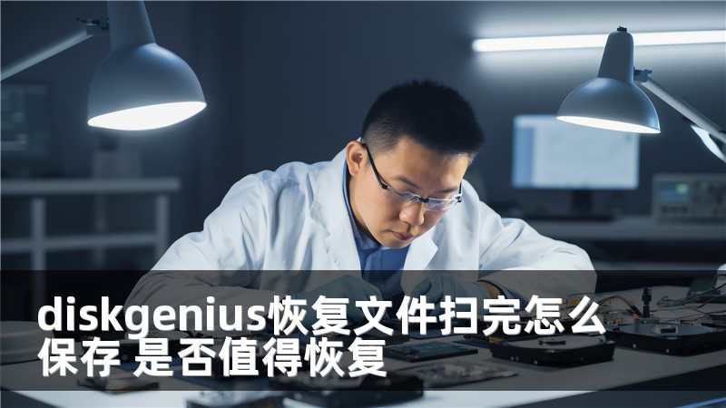 diskgenius恢复文件扫完怎么保存 是否值得恢复