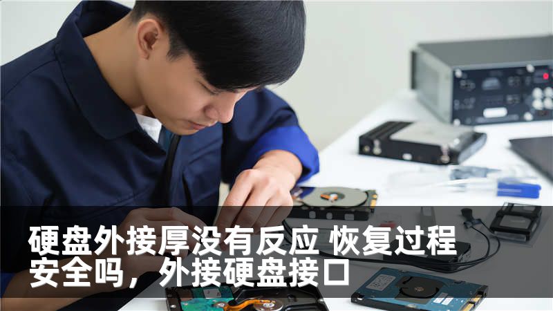 硬盘外接厚没有反应 恢复过程安全吗，外接硬盘接口
