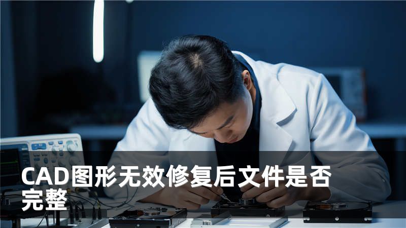 CAD图形无效修复后文件是否完整