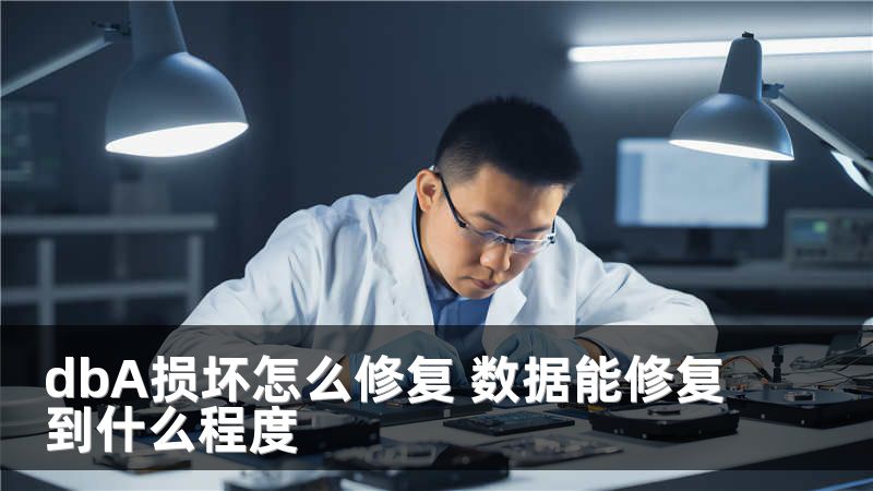 dbA损坏怎么修复 数据能修复到什么程度