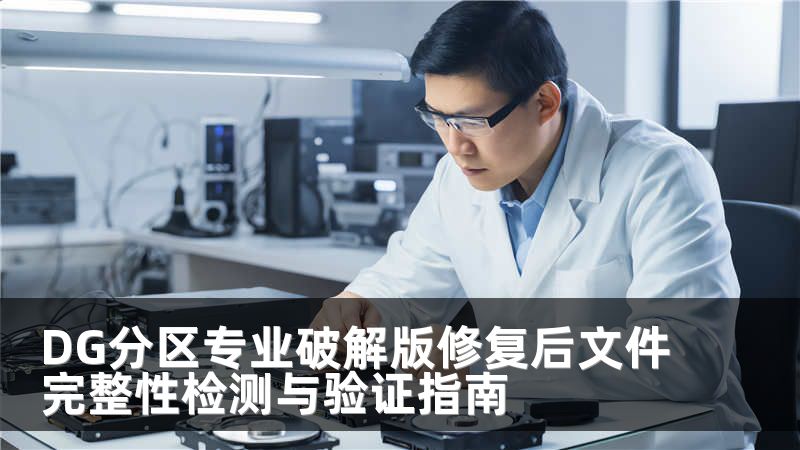 DG分区专业破解版修复后文件完整性检测与验证指南