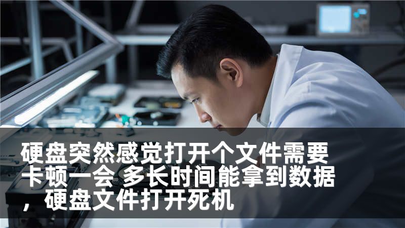 硬盘突然感觉打开个文件需要卡顿一会 多长时间能拿到数据，硬盘文件打开死机