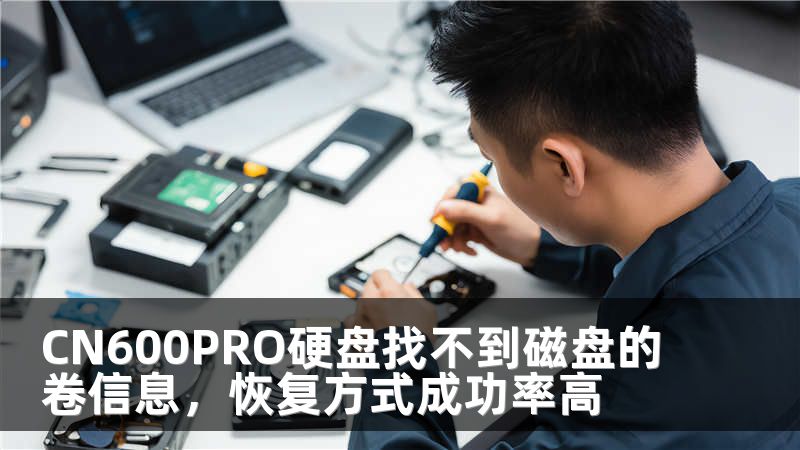 CN600PRO硬盘找不到磁盘的卷信息，恢复方式成功率高