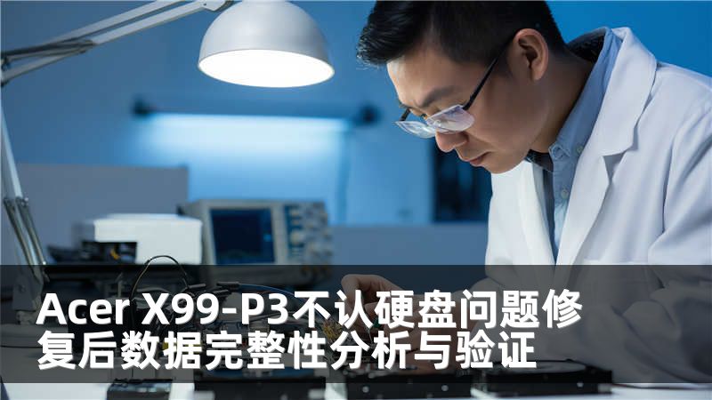 Acer X99-P3不认硬盘问题修复后数据完整性分析与验证