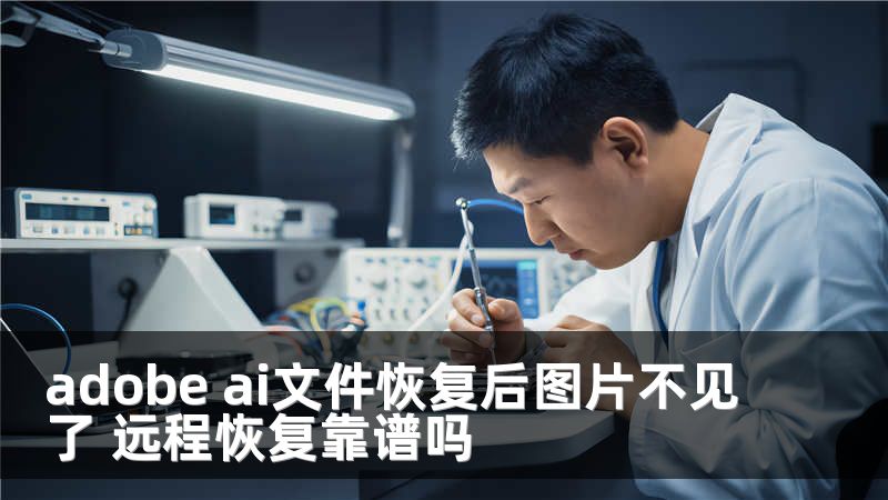 adobe ai文件恢复后图片不见了 远程恢复靠谱吗