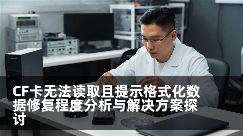 CF卡无法读取且提示格式化数据修复程度分析与解决方案探讨