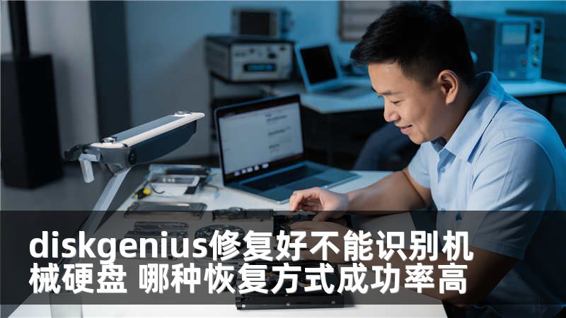 diskgenius修复好不能识别机械硬盘 哪种恢复方式成功率高