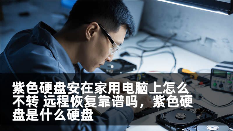 紫色硬盘安在家用电脑上怎么不转 远程恢复靠谱吗，紫色硬盘是什么硬盘