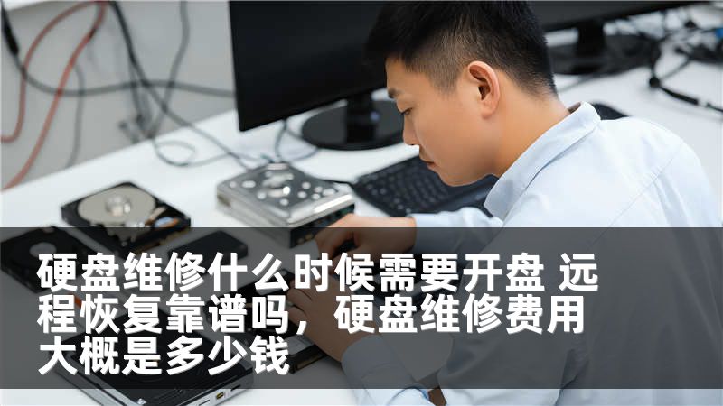 硬盘维修什么时候需要开盘 远程恢复靠谱吗，硬盘维修费用大概是多少钱