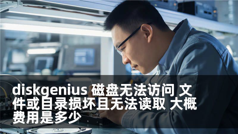 diskgenius 磁盘无法访问 文件或目录损坏且无法读取 大概费用是多少