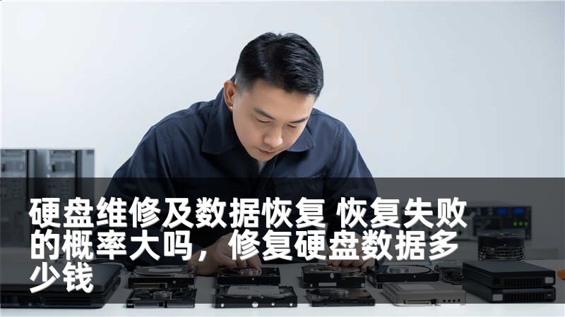 硬盘维修及数据恢复 恢复失败的概率大吗，修复硬盘数据多少钱