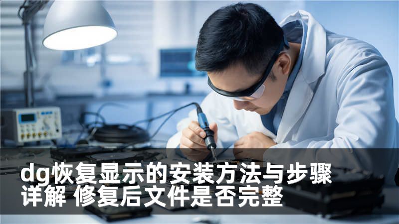 dg恢复显示的安装方法与步骤详解 修复后文件是否完整