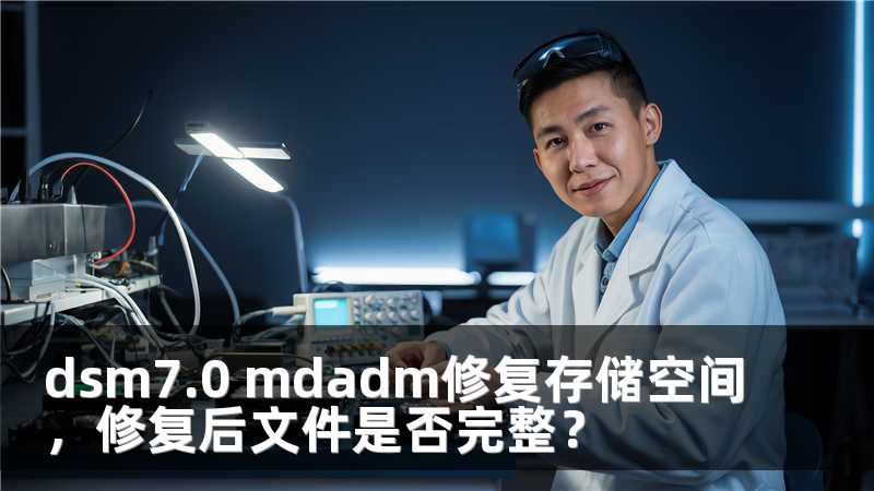 dsm7.0 mdadm修复存储空间，修复后文件是否完整？