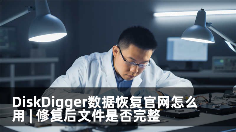 DiskDigger数据恢复官网怎么用 | 修复后文件是否完整