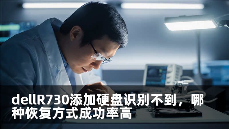 dellR730添加硬盘识别不到，哪种恢复方式成功率高