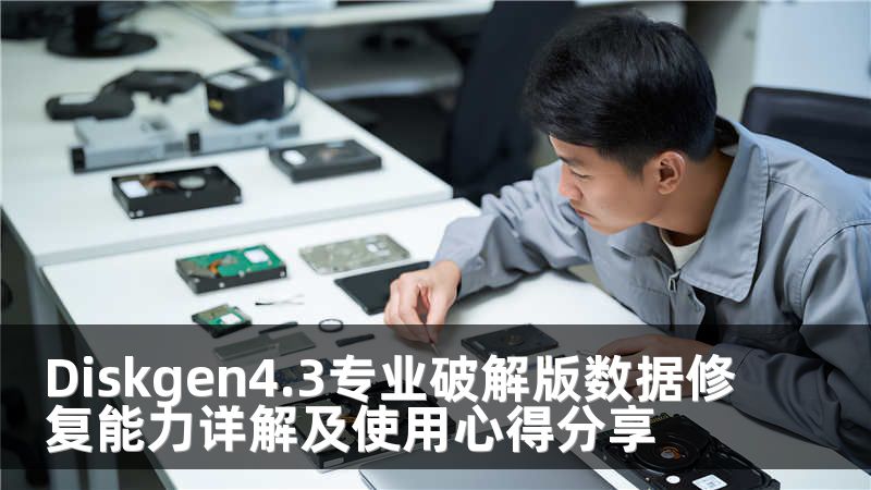 Diskgen4.3专业破解版数据修复能力详解及使用心得分享