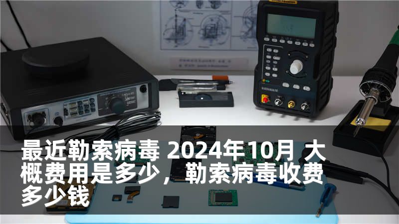 最近勒索病毒 2024年10月 大概费用是多少，勒索病毒收费多少钱