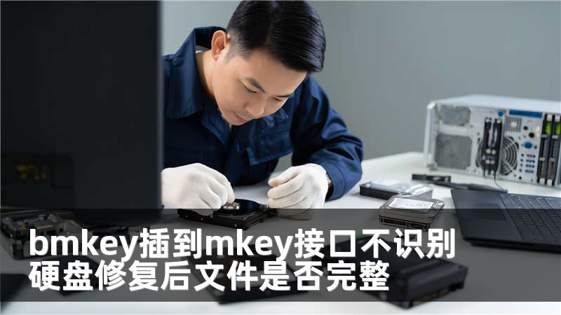 bmkey插到mkey接口不识别硬盘修复后文件是否完整