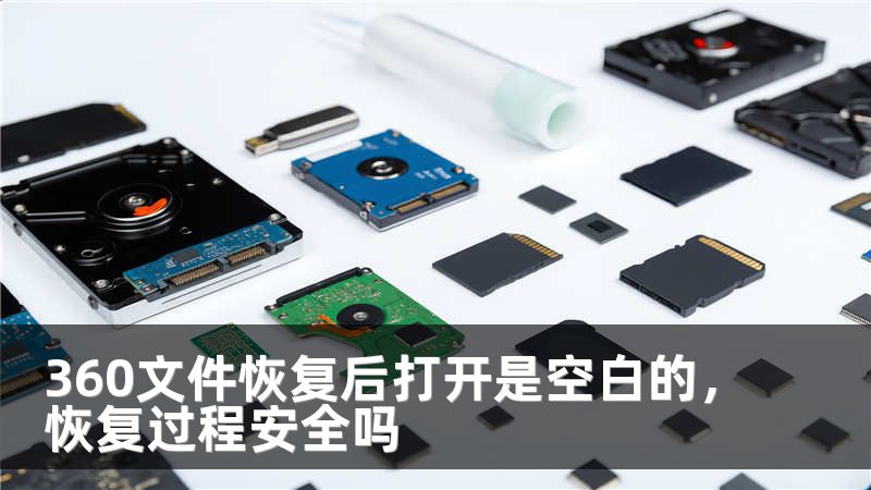 360文件恢复后打开是空白的，恢复过程安全吗