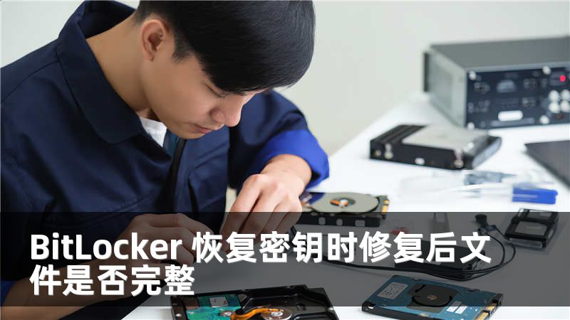 BitLocker 恢复密钥时修复后文件是否完整