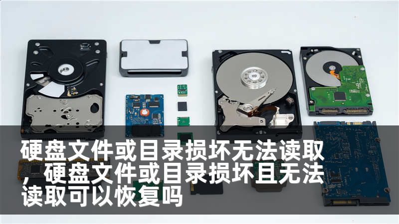 硬盘文件或目录损坏无法读取，硬盘文件或目录损坏且无法读取可以恢复吗