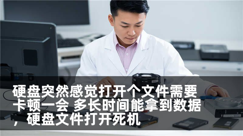 硬盘突然感觉打开个文件需要卡顿一会 多长时间能拿到数据，硬盘文件打开死机