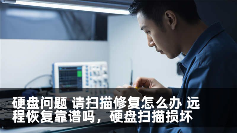 硬盘问题 请扫描修复怎么办 远程恢复靠谱吗，硬盘扫描损坏