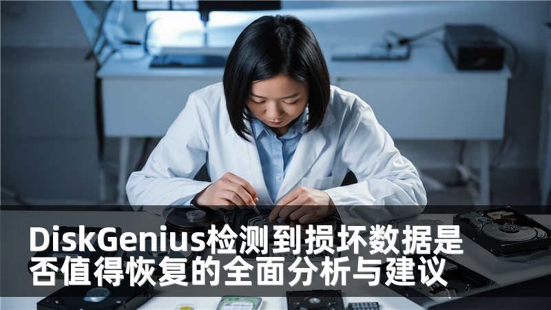 DiskGenius检测到损坏数据是否值得恢复的全面分析与建议
