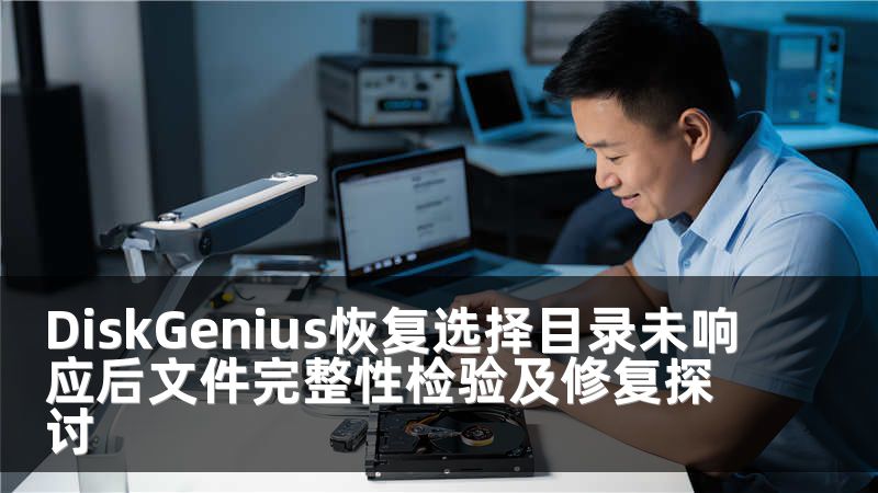 DiskGenius恢复选择目录未响应后文件完整性检验及修复探讨